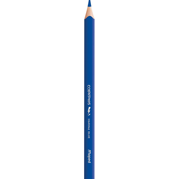 12 crayons de couleur - Large - Coloriage - Très résistants - Maped - Color'Peps Strong