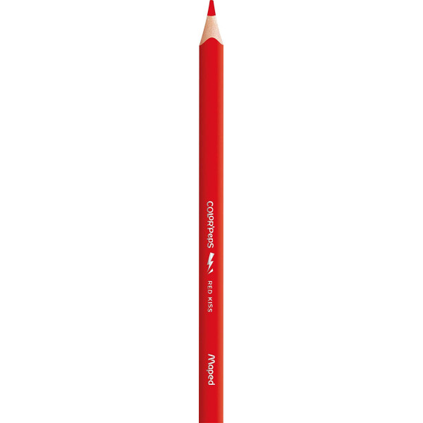 12 crayons de couleur - Large - Coloriage - Très résistants - Maped - Color'Peps Strong