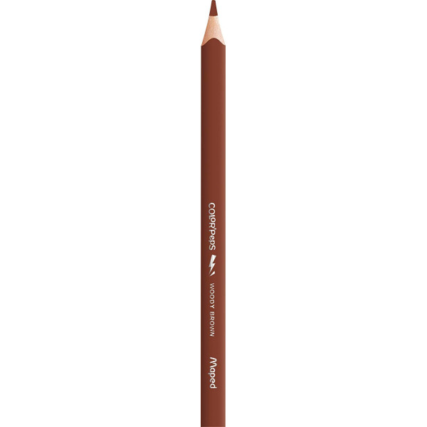 12 crayons de couleur - Large - Coloriage - Très résistants - Maped - Color'Peps Strong