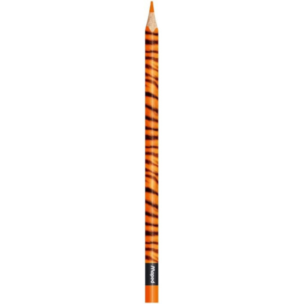12 crayons de couleur - Assortiment - Color'Peps Animal - Maped