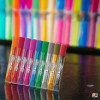 Colles à paillettes - Tubes de colles pailletées brillant - 9 couleurs - Maped Color'Peps