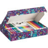 Coffret - Crayons et feutres de coloriage à paillettes - 31 pièces - Maped Color'Peps