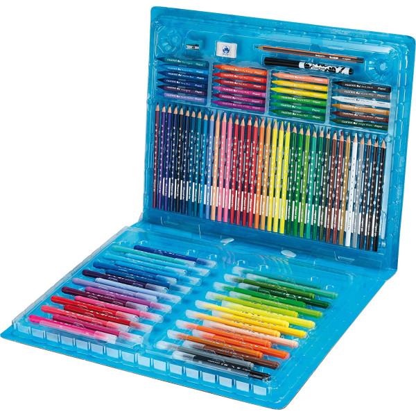 Coffret de crayons et feutres de coloriage - 100 pièces - Maped - Color'Peps
