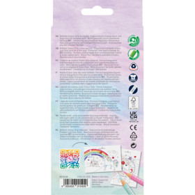 Crayons de couleur - Couleurs magiques - Licorne - Faber-Castell - Grip