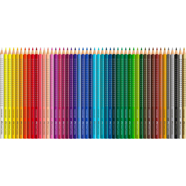 48 crayons de couleur - Assortiment de couleur - Faber-Castell - Grip