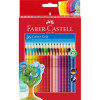 photo-36 crayons de couleur - Assortiment de couleur - Faber-Castell - Grip