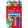 36 crayons de couleur - Assortiment de couleur - Faber-Castell - Grip