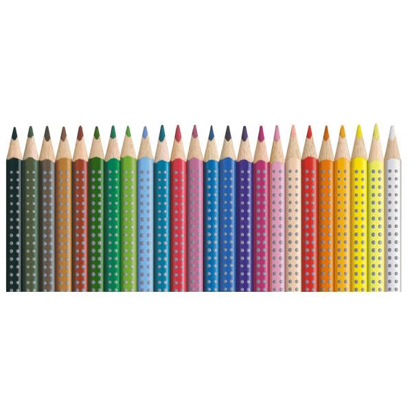 36 crayons de couleur - Assortiment de couleur - Faber-Castell - Grip