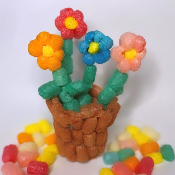Flocons de maïs - Loisirs créatifs - Enfant - 100% naturels - Cléopâtre - Seau de 100 pièces