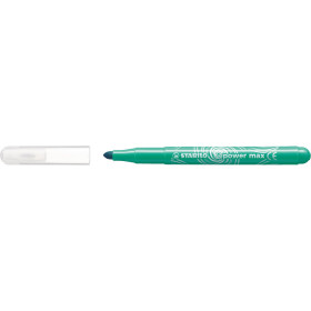 Feutres de coloriage - 12 couleurs - Stabilo - Power Max - Pointe extra large