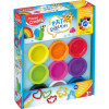 Pâte à modeler - Coffret de 9 pots + 12 accessoires - Enfant - Maped Creativ