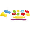 Pâte à modeler - Coffret de 9 pots + 12 accessoires - Enfant - Maped Creativ