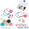 Kit pour réaliser des bracelets - Couleurs pastel - Enfant - Maped Creativ - Imagin'Style