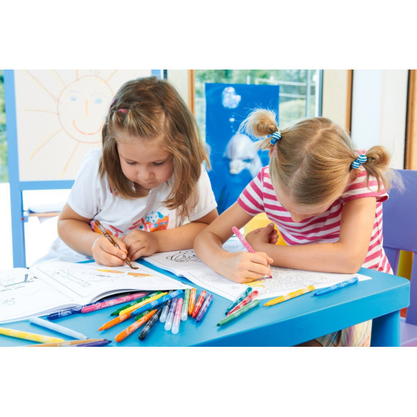 Feutres de coloriage - 24 couleurs - Stabilo - Power 24 - Pointe moyenne
