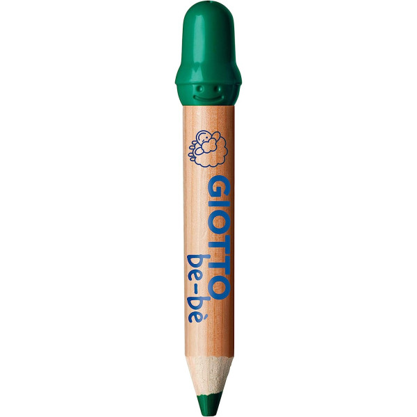 Crayons de couleur - Etui de 12 couleurs - Pointe maxi - Taille-crayon - GIOTTO