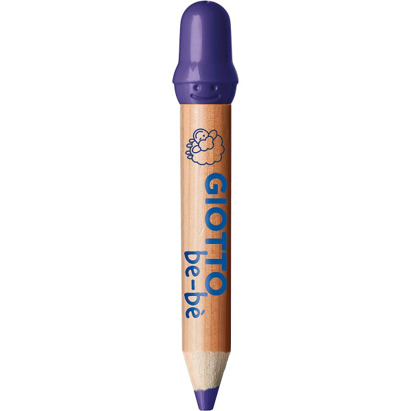 Crayons de couleur - Etui de 12 couleurs - Pointe maxi - Taille-crayon - GIOTTO