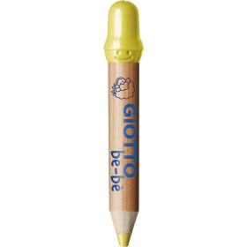 Crayons de couleur - Etui de 6 couleurs - Pointe maxi - Taille-crayon - GIOTTO