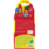 Crayons de couleur - Etui de 6 couleurs - Pointe maxi - Taille-crayon - GIOTTO