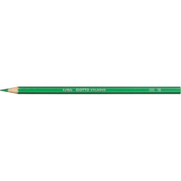 Crayons de couleur - Coloriage - Ecole - Pot de 84 crayons - 7 couleurs - GIOTTO