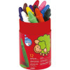 Crayons de couleur - Cire - Dès 2 ans - Pot de 12 couleurs - GIOTTO