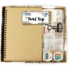 photo-Carnet de voyages - A personnaliser - Stickers et onglets inclus - 14 x 20 cm - 60 pages