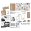 Carnet de voyages - A personnaliser - Stickers et onglets inclus - 14 x 20 cm - 60 pages