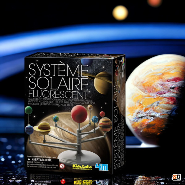 Jeu éducatif - Découvre le système solaire et les planètes - Pour enfant dès 8 ans - Kidzlabs