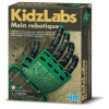 Jeu éducatif - Construit une main robotique - Pour enfant dès 8 ans - Kidzlabs
