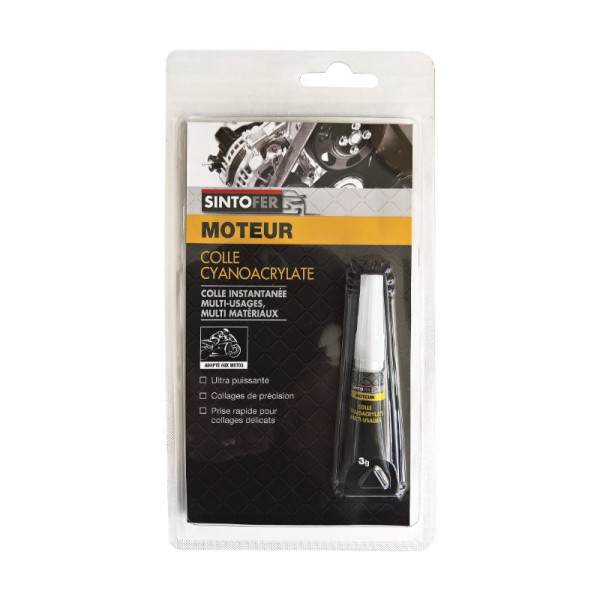Tube de colle cyanocraylate pour moteur SINTO pas cher