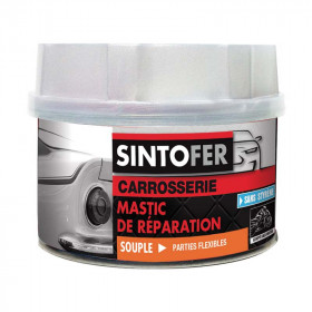 Boîte mastic de réparation polyester souple carrosserie 350G SINTO pas cher