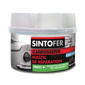 Boîte mastic de réparation fibres carrosserie 750G SINTO pas cher