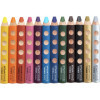Crayons de couleur - Enfant - Extra large - 12 couleurs - 3 en 1 - Lyra - Groove Triple