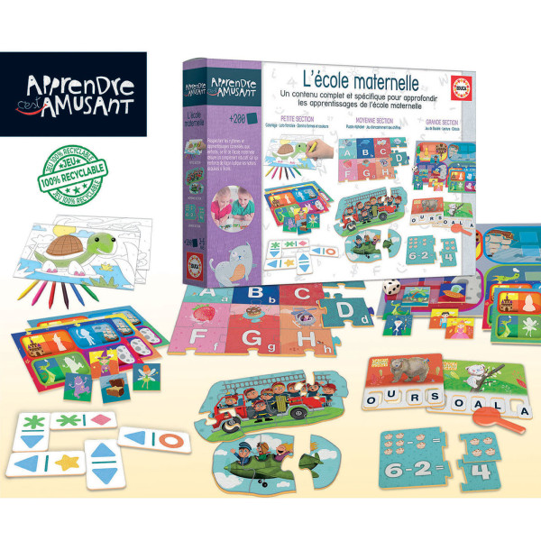 Jeu - La maternelle - Approfondir les apprentissages - 3 à 6 ans - Educa