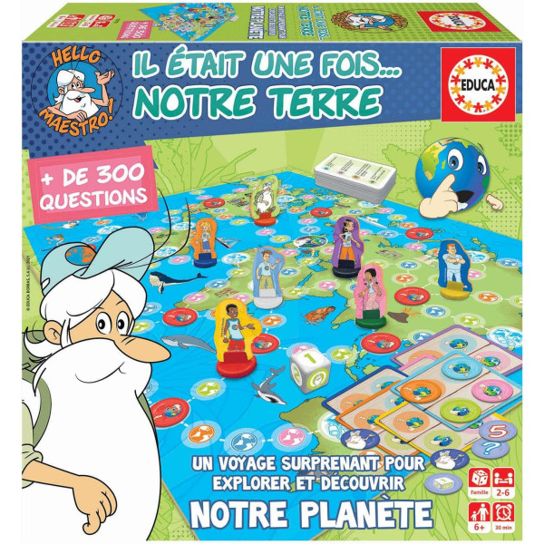 Jeu - Il était une fois ... notre terre - Pour enfant dès 6 ans - Educa