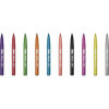 Feutres de coloriage - Avec des paillettes - 10 couleurs - Pointe ronde - Apli Kids