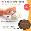 Tampons encreur - Pour enfant - Animaux savane - Encre lavable - Dès 2 ans - Aladine