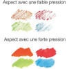 Gouache - Solide - Enfant - Spécial tissu - 6 couleurs - Ne tâche pas - Apli kids