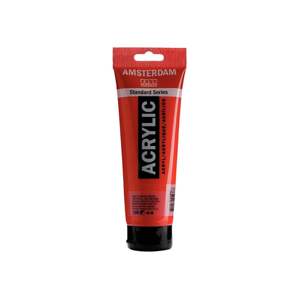 Tube peinture acrylique - Rouge naphtol moyen - 250 ml - Amsterdam Royal Talens pas cher