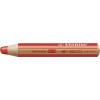Crayons de couleur - STABILO Woody 3 en 1 - Arty - 6 couleurs + 1 taille-crayon