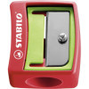 Crayons de couleur - STABILO Woody 3 en 1 - Arty - 6 couleurs + 1 taille-crayon