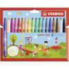 photo - Feutres coloriage - STABILO power max - Pointe large - Enfant - 18 couleurs