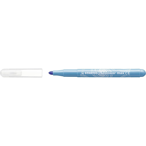Feutres coloriage - STABILO power max - Pointe large - Enfant - 18 couleurs