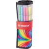 photo - Feutres de coloriage - STABILO Pen 68 Arty - Pointe moyenne - Trousse - 25 couleurs