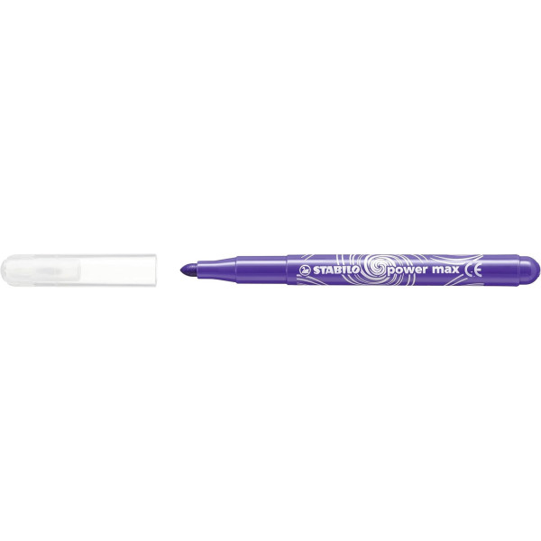 Feutres de coloriage - STABILO powerMax - Pointe large - Schoolpack - 140 feutres