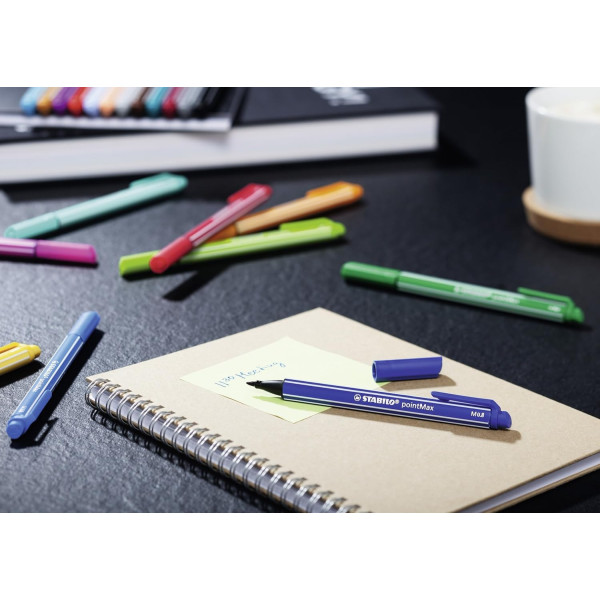 Feutres de coloriage - STABILO pointMax Arty - Pointe moyenne - 32 couleurs