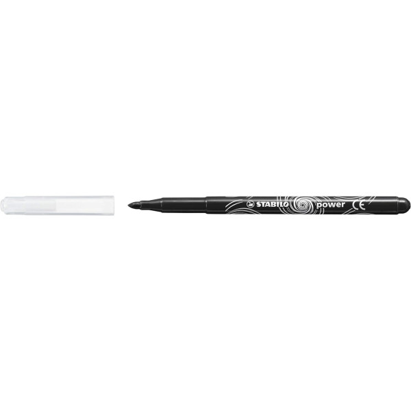 Feutres de coloriage - STABILO power - Pointe large - 12 couleurs - Schoolpack - 144 feutres