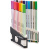 Feutres coloriage - STABILO Pen 68 brush - Arty - Mine pinceau - 20 couleurs