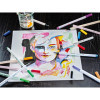 Feutres coloriage - STABILO Pen 68 brush - Arty - Mine pinceau - 20 couleurs