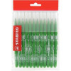 photo - Feutres de coloriage - STABILO power max - Vert - Pointe large - 12 feutres