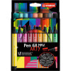 photo - Feutres dessin - STABILO Pen 68 Max - Pointe large - Arty - 18 couleurs